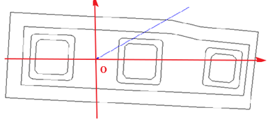 1-1截面指示线绘制