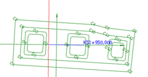 3-3基础截面计算机模拟放样成果