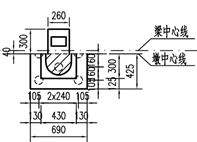 78号墩半顶帽平面图