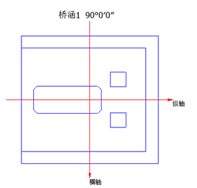 桥台桥涵平面结构物转化